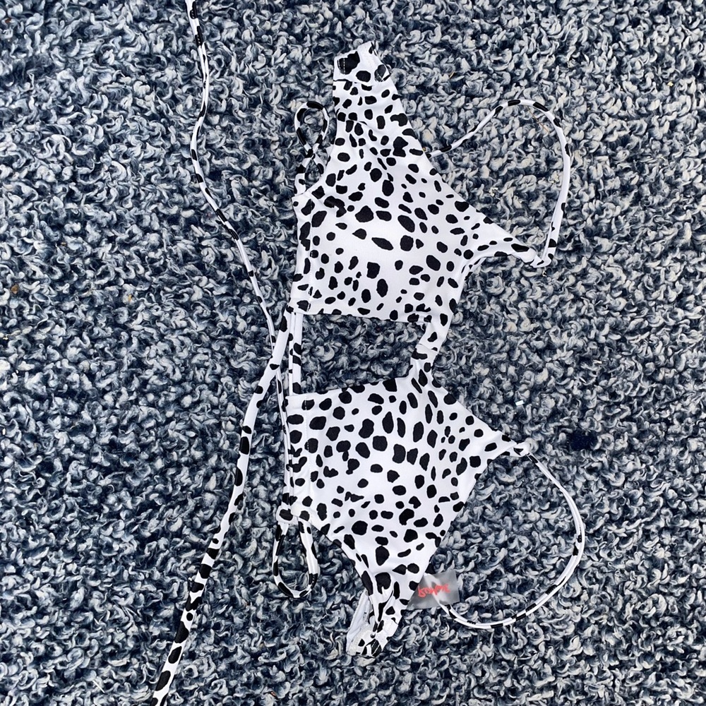 Black and White Polka Dot small